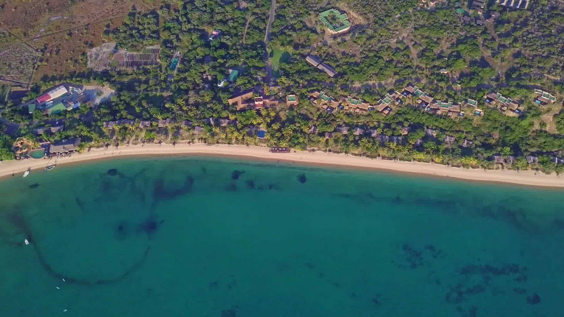 Anantara Bazaruto Island Resort - Mozambique - Aerial View