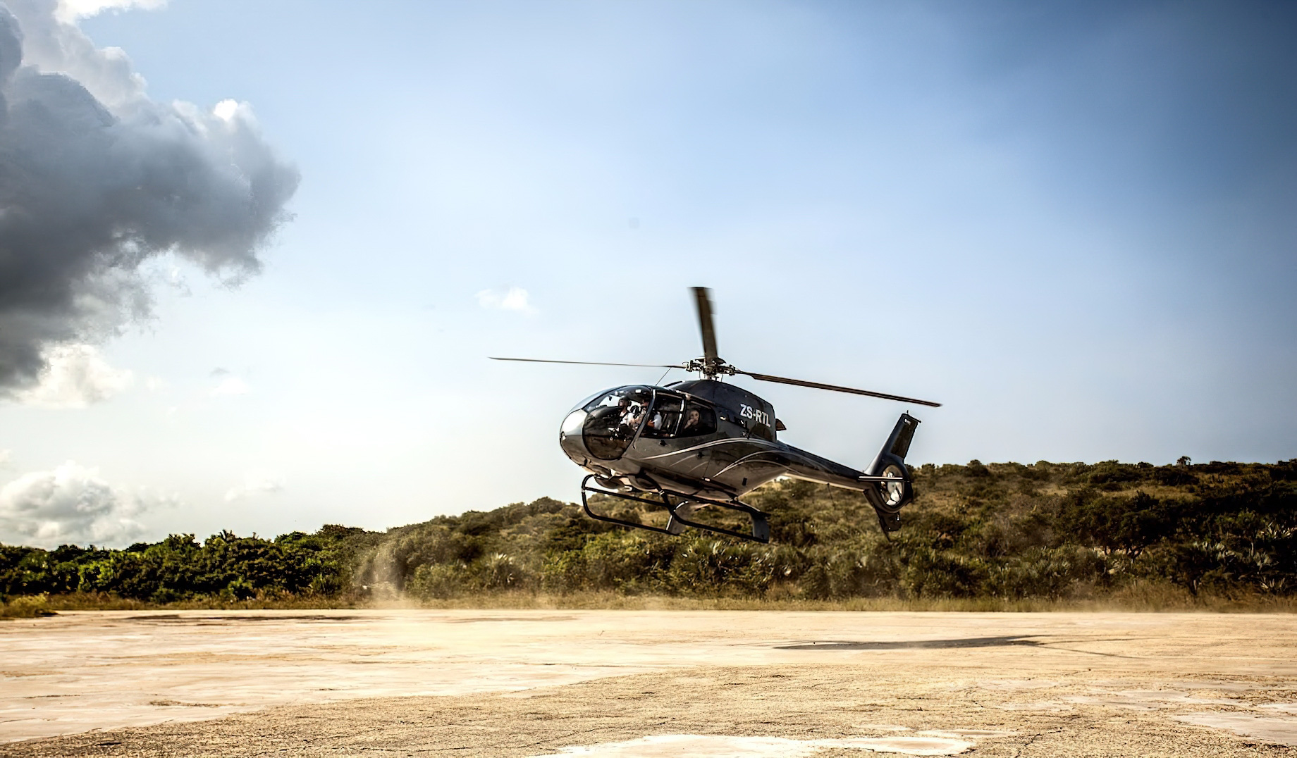 Anantara Bazaruto Island Resort – Mozambique – Helicopter Arrival