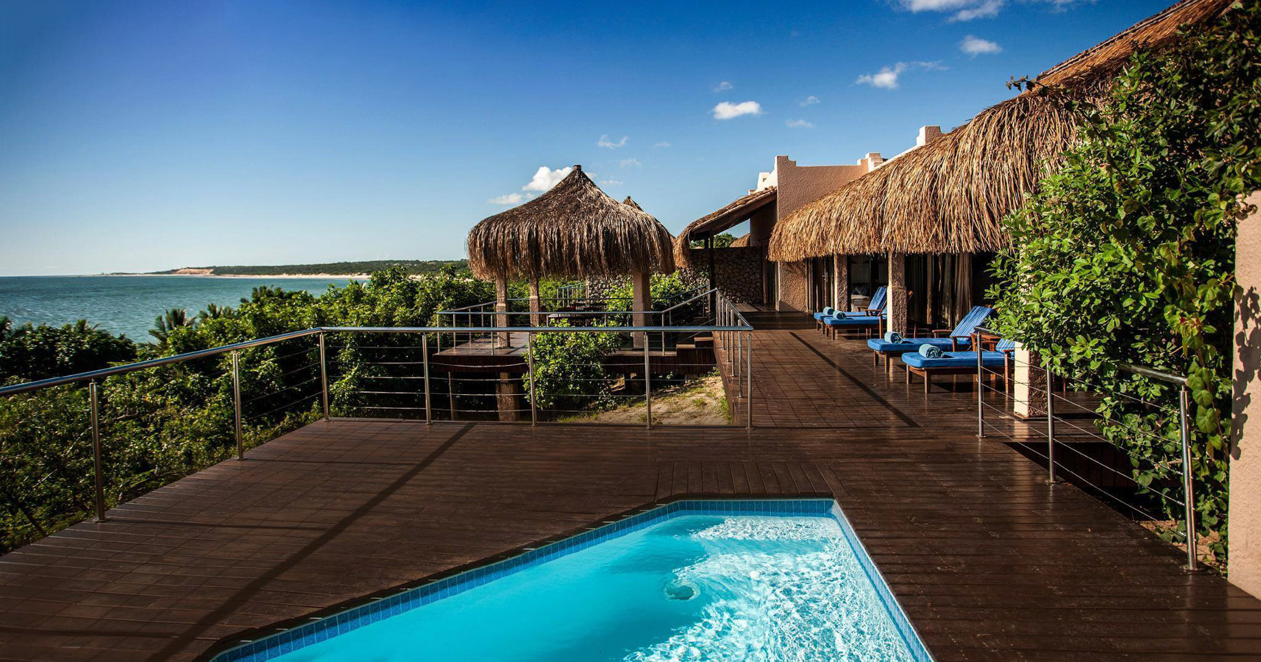 Anantara Bazaruto Island Resort - Mozambique - Villa Deck View