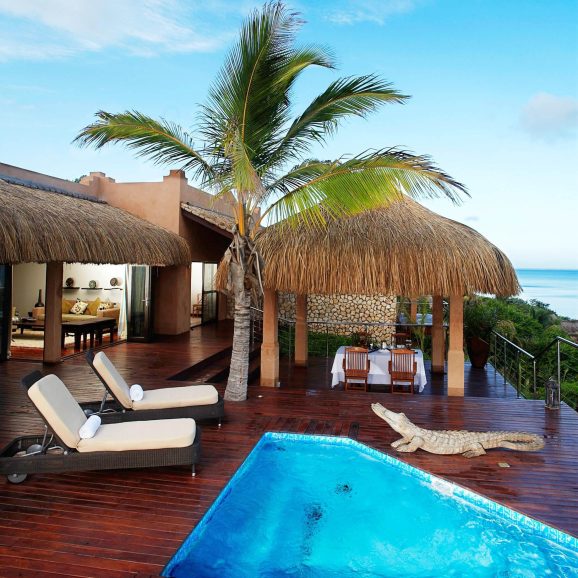 Anantara Bazaruto Island Resort - Mozambique - Villa Deck View