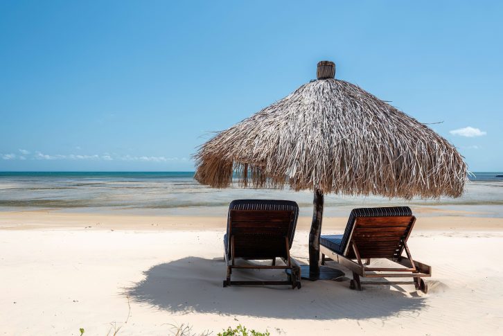 Anantara Bazaruto Island Resort - Mozambique - Beach Lounge Chairs