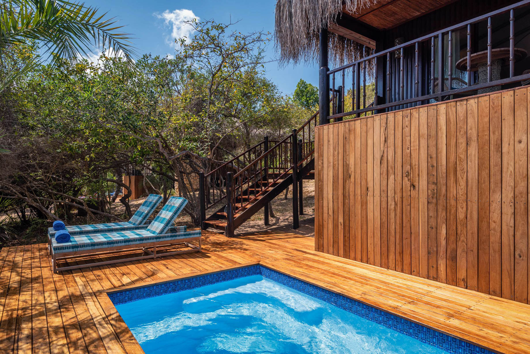 Anantara Bazaruto Island Resort – Mozambique – Beach Villa Pool Deck