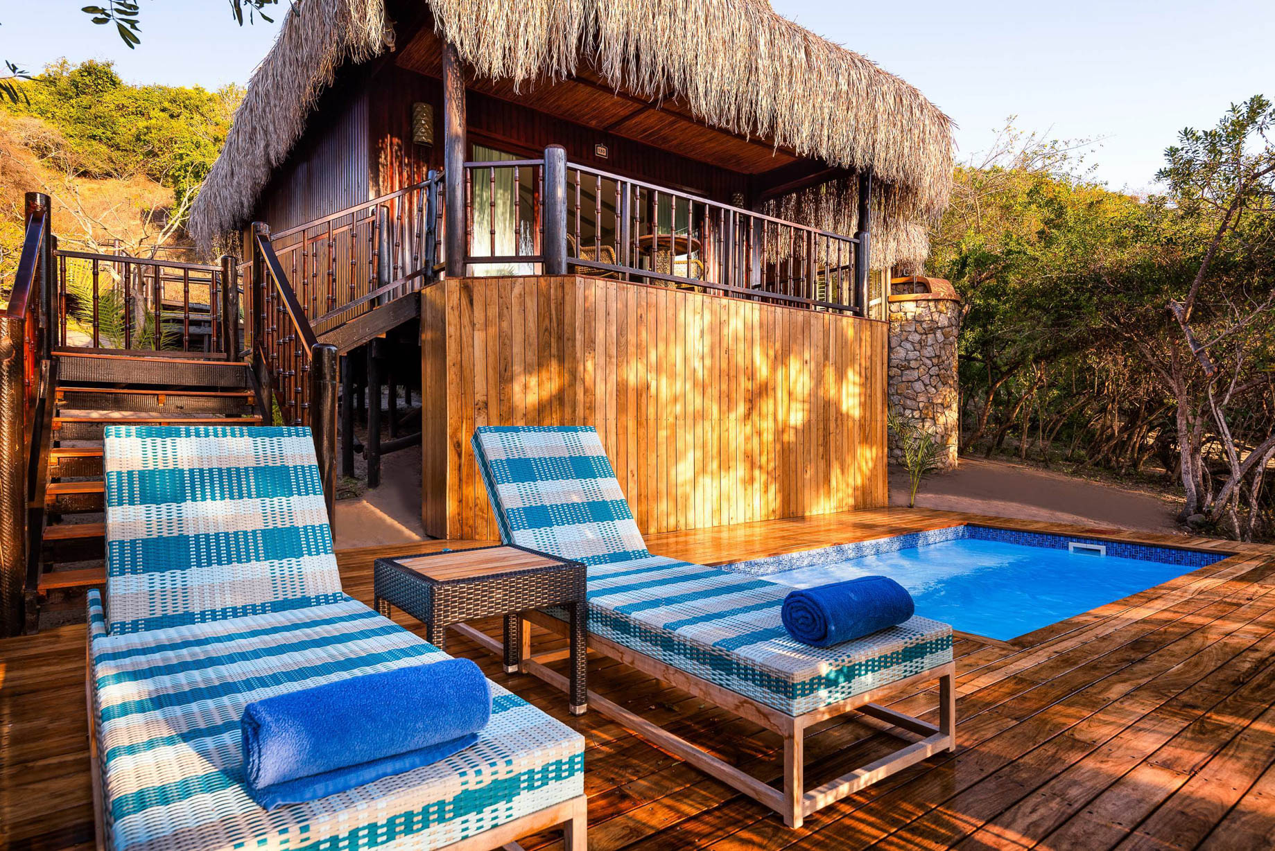 Anantara Bazaruto Island Resort – Mozambique – Beach Villa Pool Deck