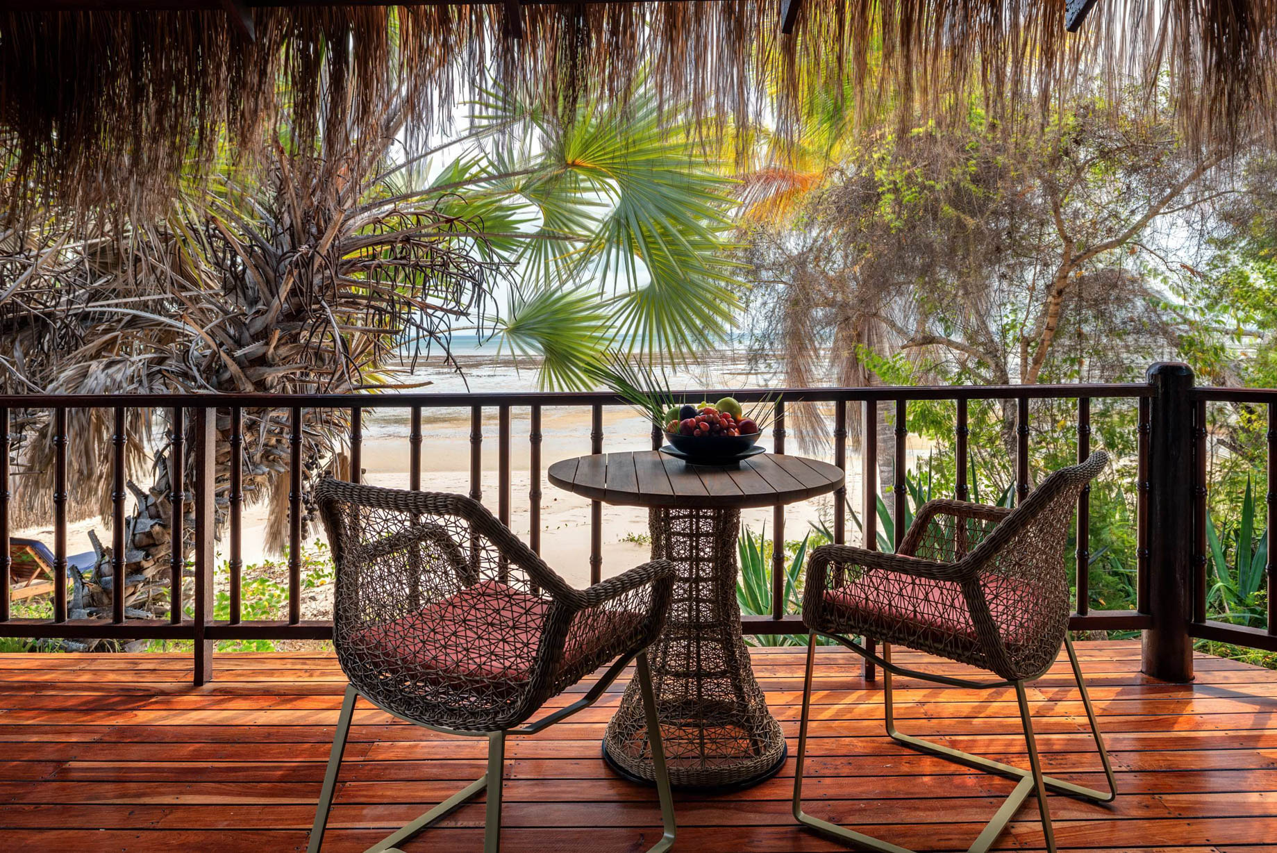 Anantara Bazaruto Island Resort – Mozambique – Beach Villa Deck