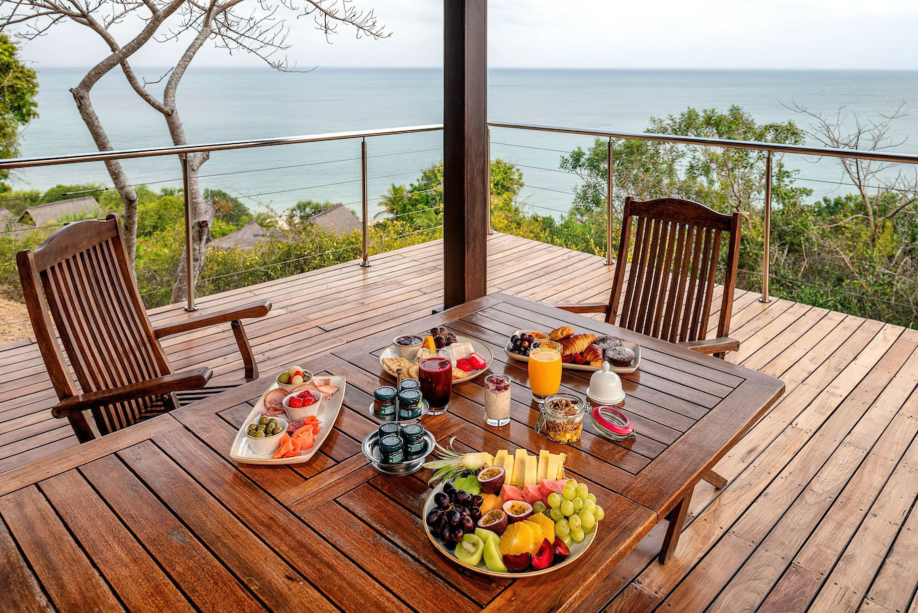 Anantara Bazaruto Island Resort – Mozambique – Two Bedroom Sea View Pool Villa Outdoor Dining