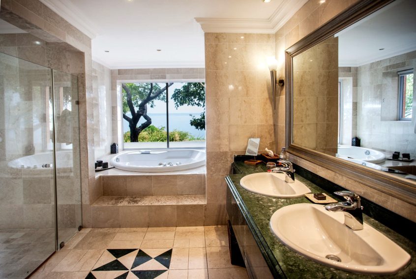 Anantara Bazaruto Island Resort - Mozambique - Two Bedroom Sea View Pool Villa Bathroom