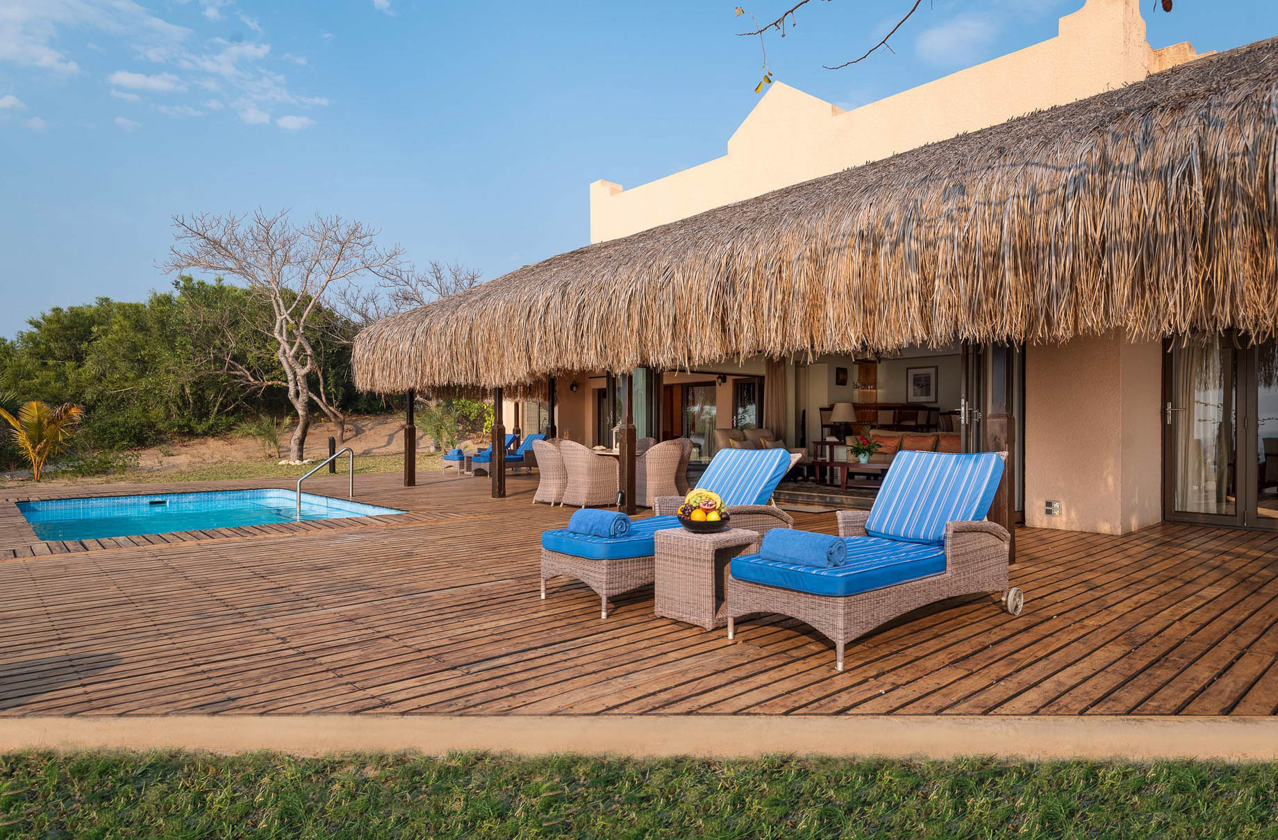 Anantara Bazaruto Island Resort - Mozambique - Two Bedroom Anantara Pool Villa Deck