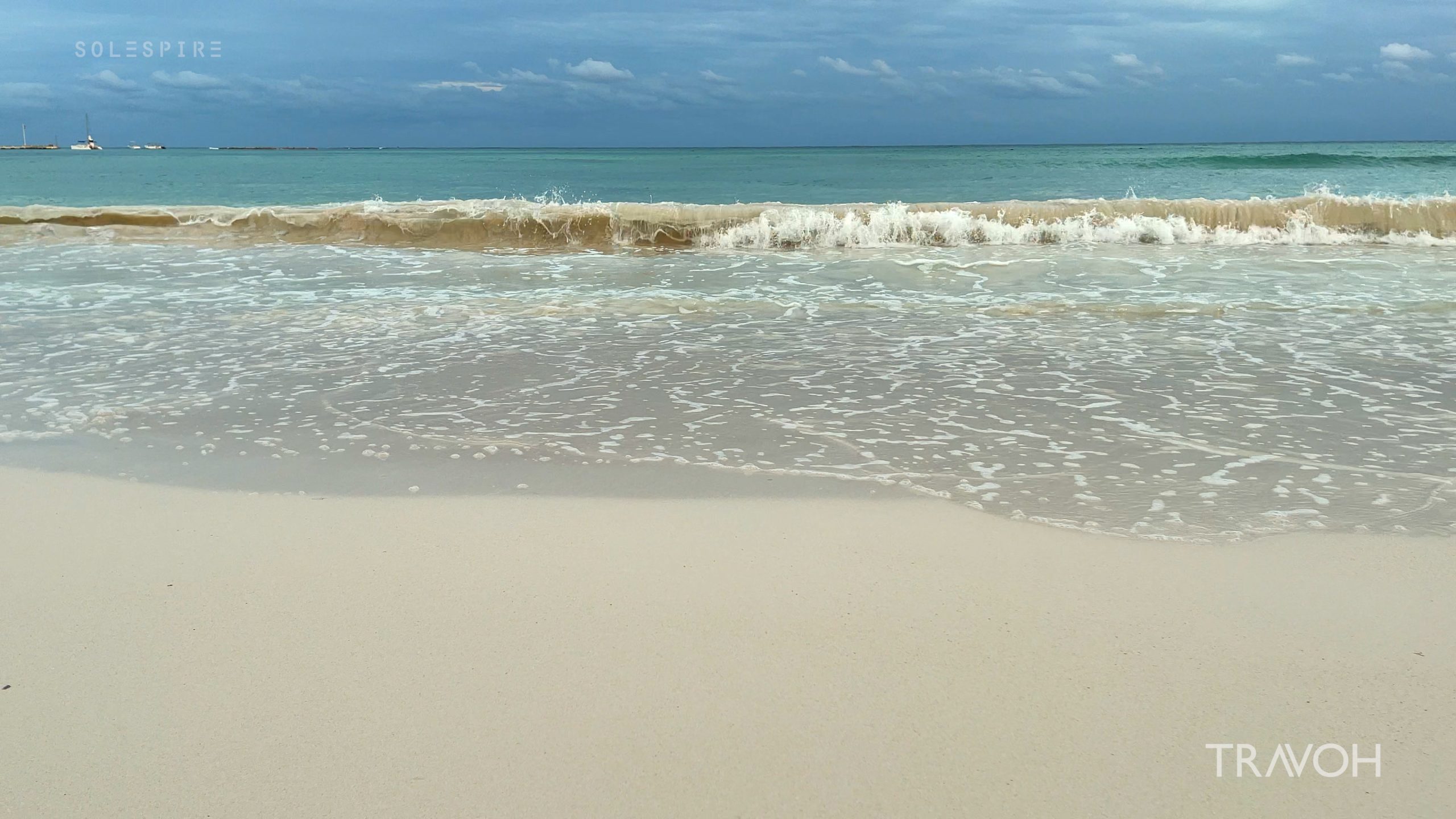 1 Hour of Beach Waves - Tropical Ocean Ambience - Barcelo Maya Riviera Hotels, Mexico - 4K Travel