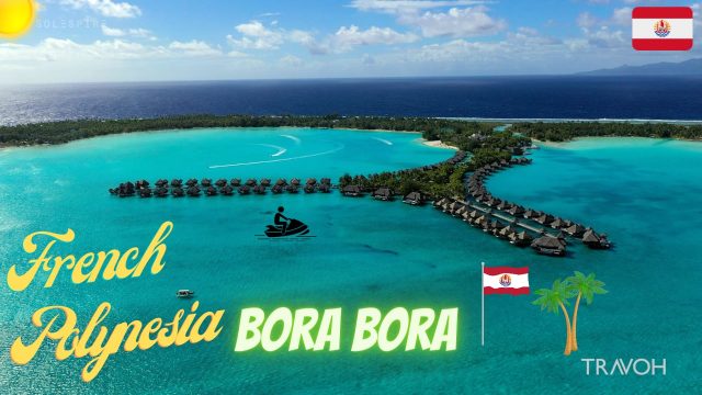 10 Minutes of Tropical Island Paradise Views - Resort - Bora Bora, French Polynesia - 4K Travel