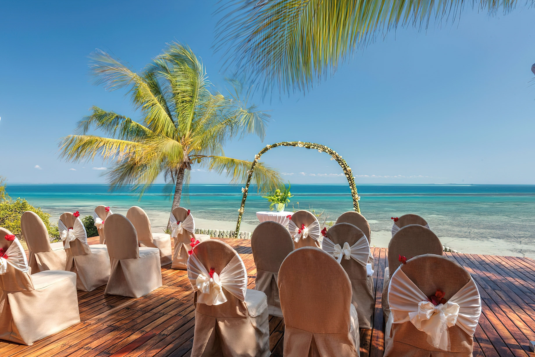 Anantara Bazaruto Island Resort – Mozambique – Beach View Wedding