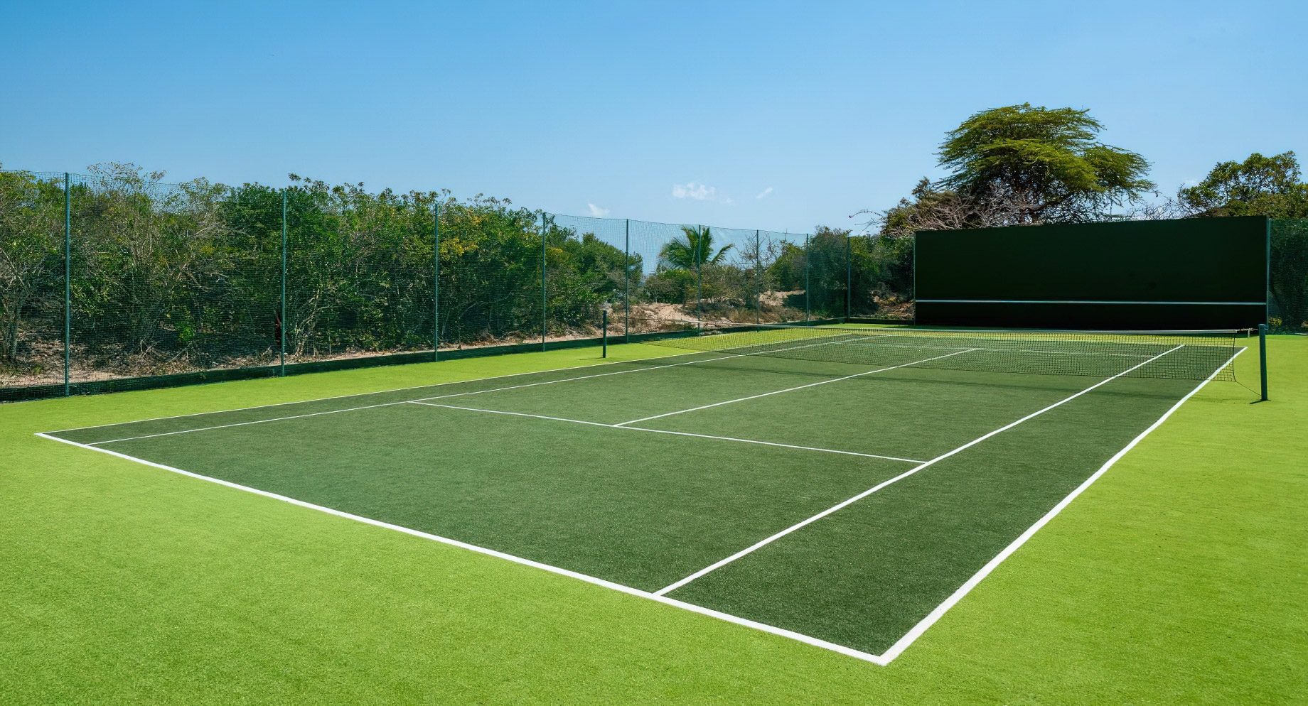 Anantara Bazaruto Island Resort – Mozambique – Tennis Court