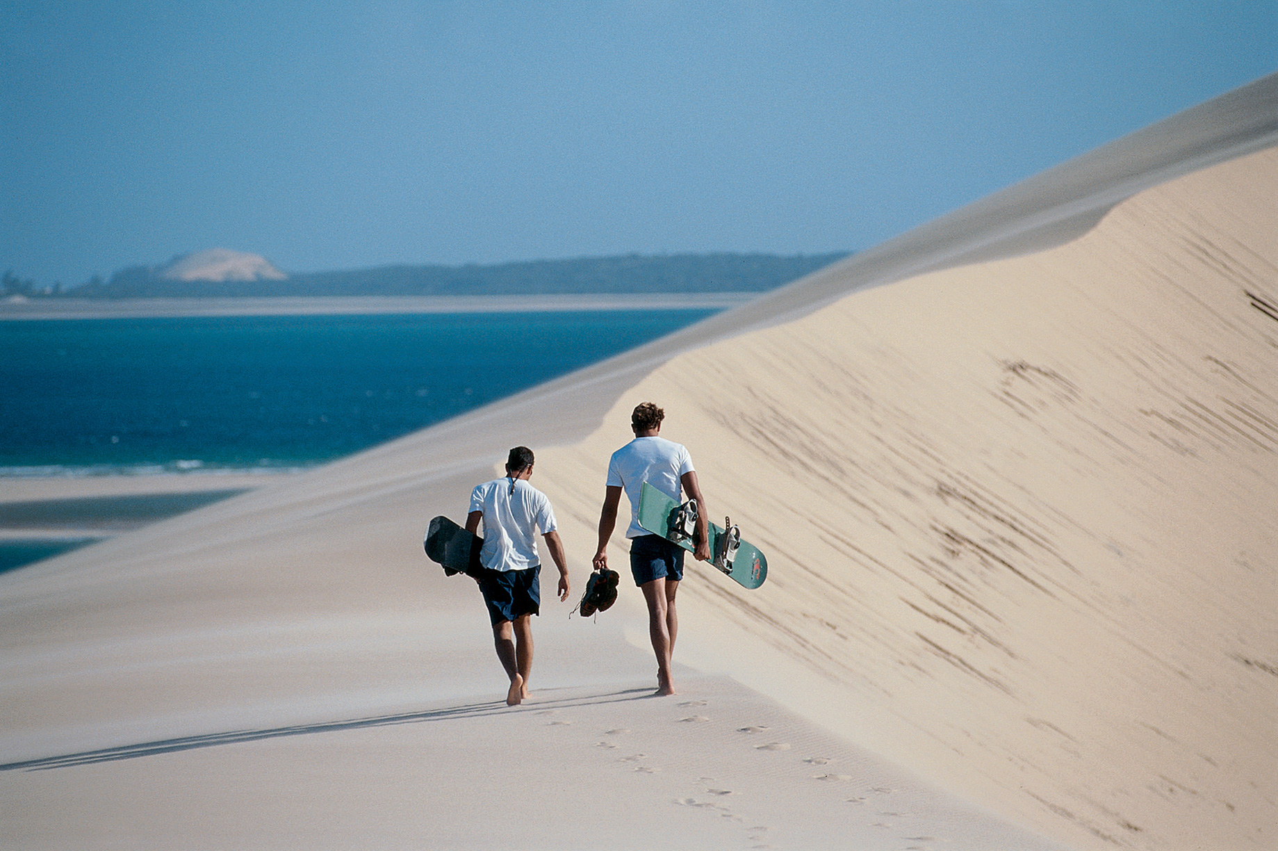 Anantara Bazaruto Island Resort – Mozambique – Dune Boarding