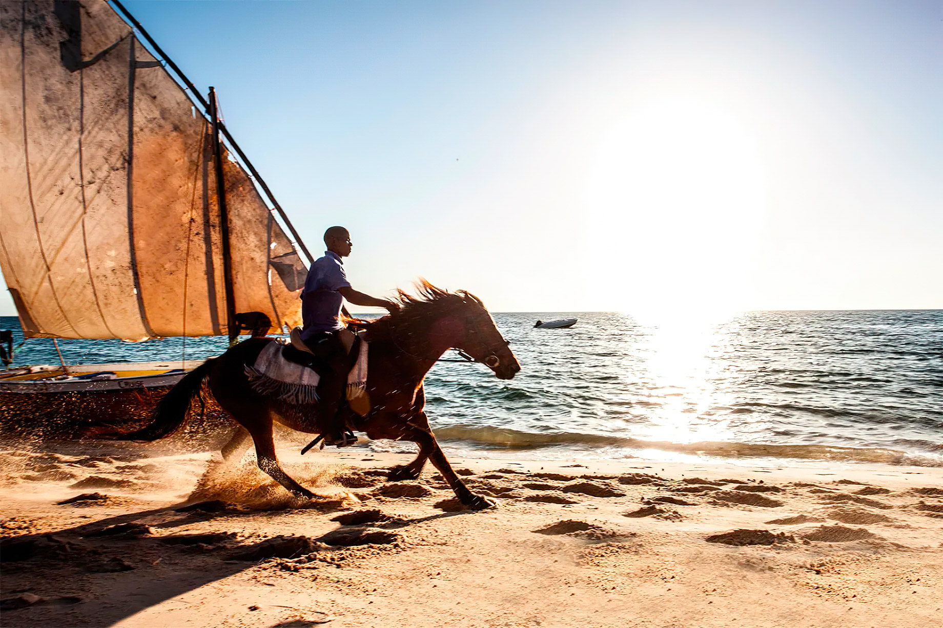 Anantara Bazaruto Island Resort – Mozambique – Beach Horseriding