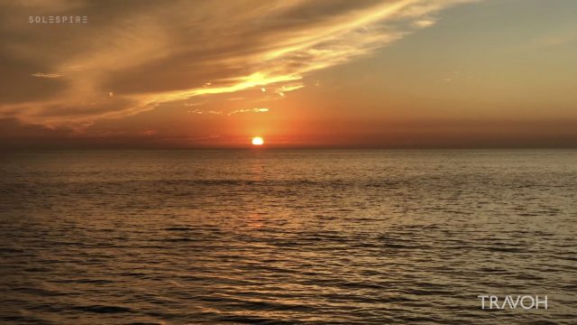 Beautiful - Amazing Golden Sunset - San Clemente, California, USA - 4K Travel