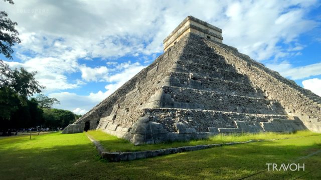 Chichen Itza El Castillo Pyramid History Info - Mayan Ancient Ruins - Yucatán, Mexico - 4K Travel