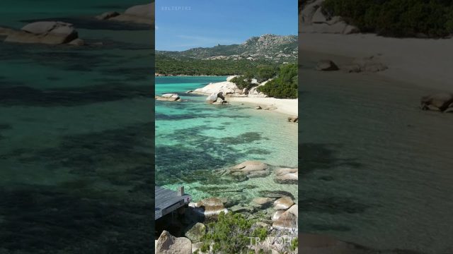 Costa Smeralda, Sardinia, Italy - Mediterranean Paradise - Relaxation - HD Travel Video #shorts