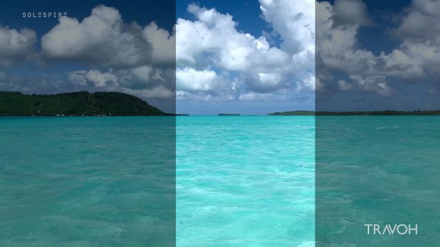 Daydreaming and Exploring Lagoon Views by Boat - Bora Bora, French Polynesia - Vertical 4K Travel