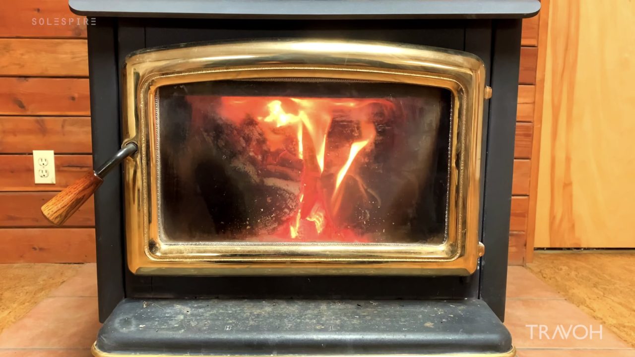 Happy Canadian Thanksgiving - Relaxing - Natural - Fireplace - Crackling Sounds - Cozy Fire