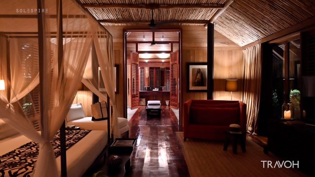 Motu Tane Master Suite by Night - Tropical Luxury Lifestyle - Bora Bora, French Polynesia - Part 18