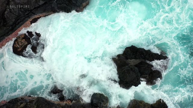 Ocean Waves - Natural Sea Sounds - Relaxing Views - Tropical Meditation - 4K Video UHD Travel