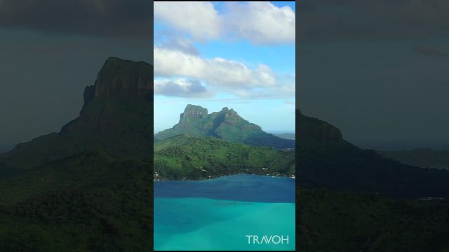 Tropical Drone Views - Motu Tane, Bora Bora, French Polynesia - 4K Ultra HD Travel