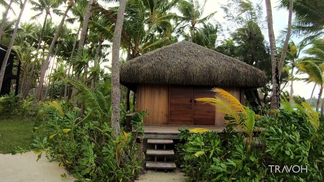 Tropical Island Paradise Walking Tour - Ocean - Motu Tane, Bora Bora, French Polynesia - 4K Travel