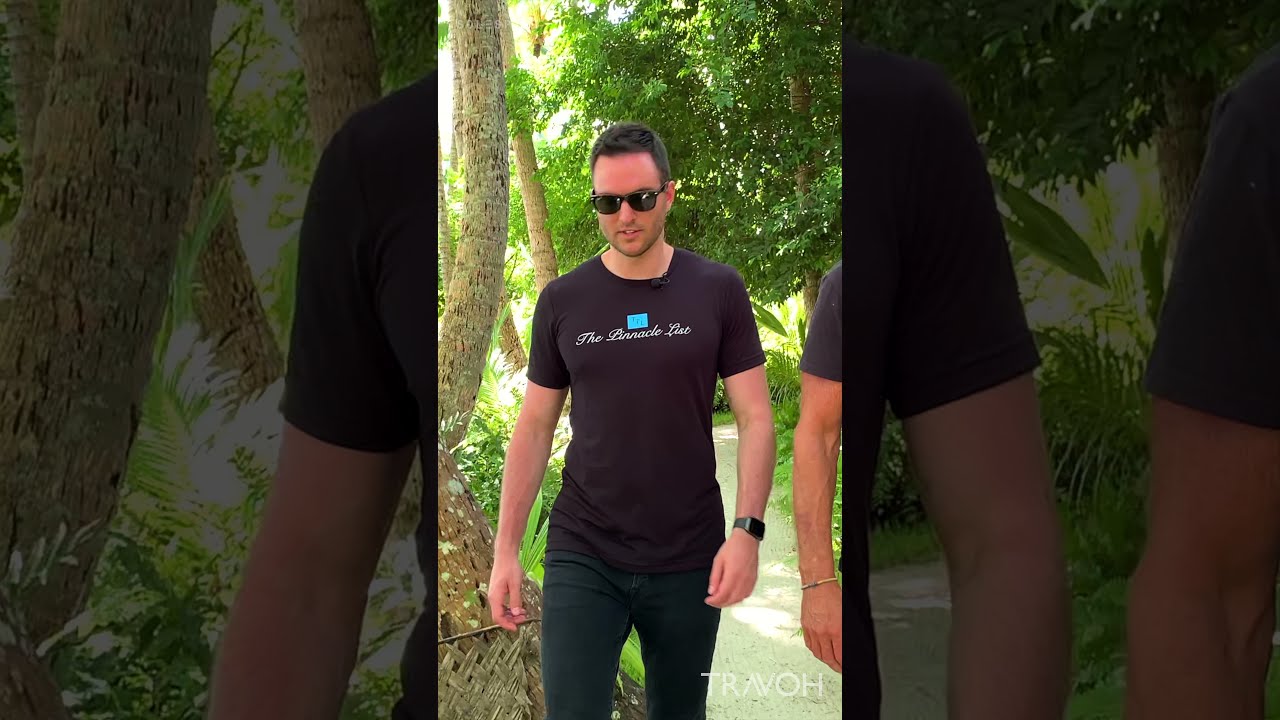 Tropical Jungle Walk - Marcus Anthony & Bob Hurwitz - Motu Tane, Bora Bora, French Polynesia #shorts