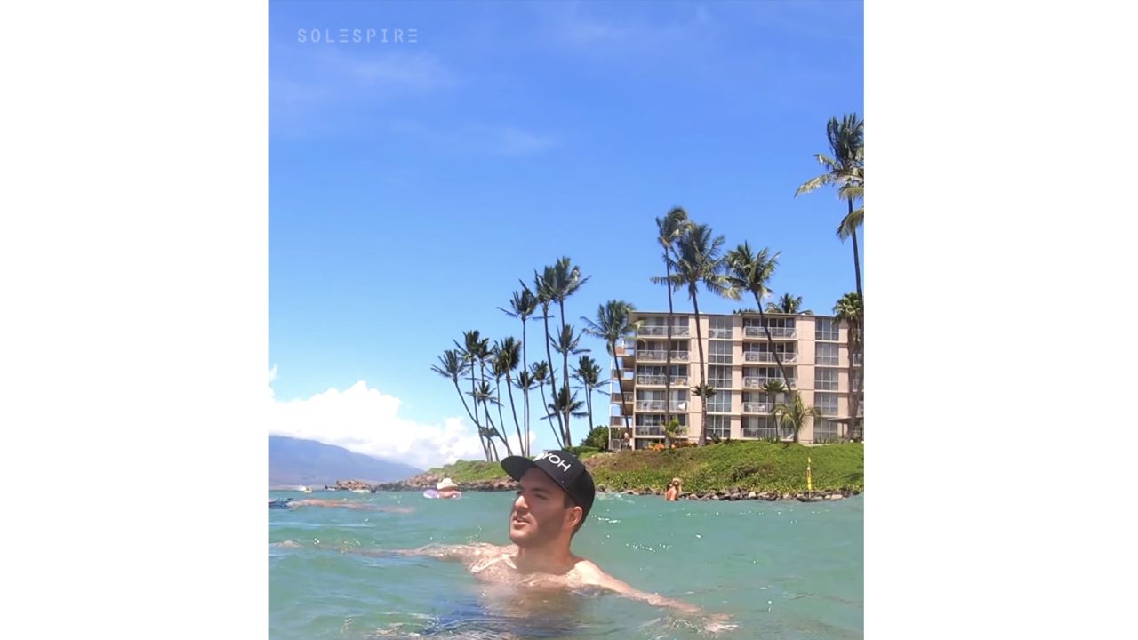 Marcus Anthony in Kihei, Maui, Hawaii | Relaxing Tropical Swimming | Ambience | 4K Travel #shorts