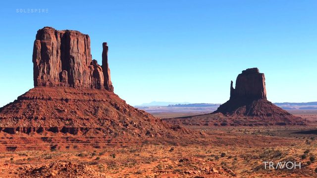 Monument Valley, Arizona, USA - Navajo Tribal National Park - 4K Ultra HD Video - Travel