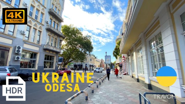 Odesa, Ukraine - City Ambience ASMR - 4K HD Travel