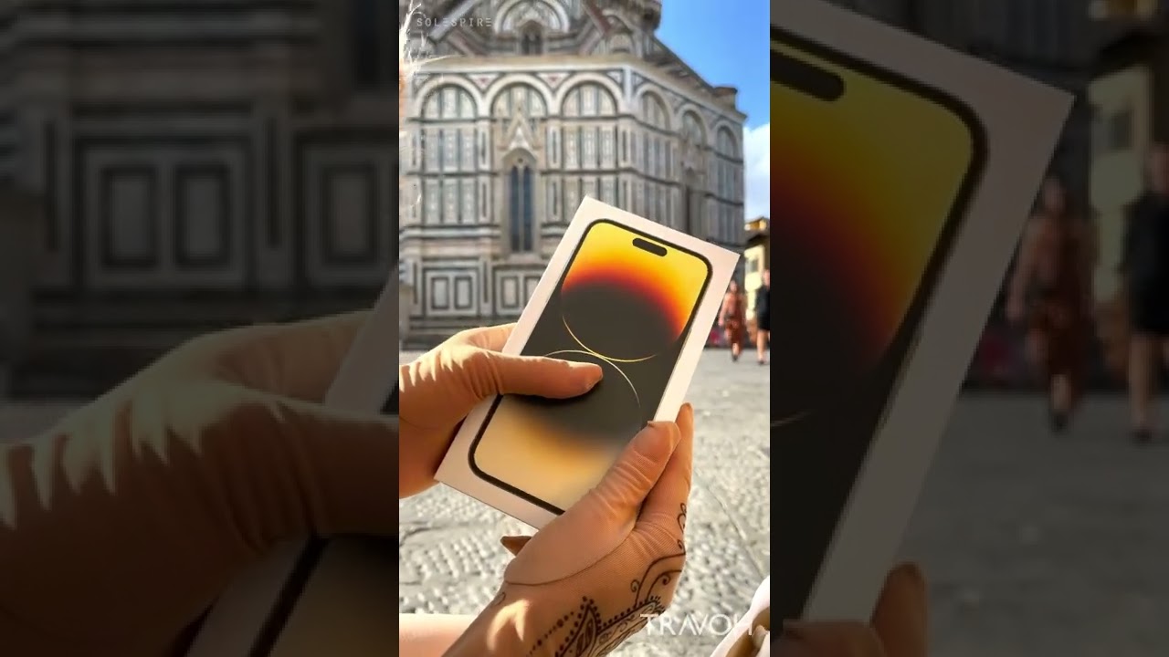 iPhone 14 Pro Max Box - Cathedral of Santa Maria del Fiore - Florence, Tuscany, Italy #shorts