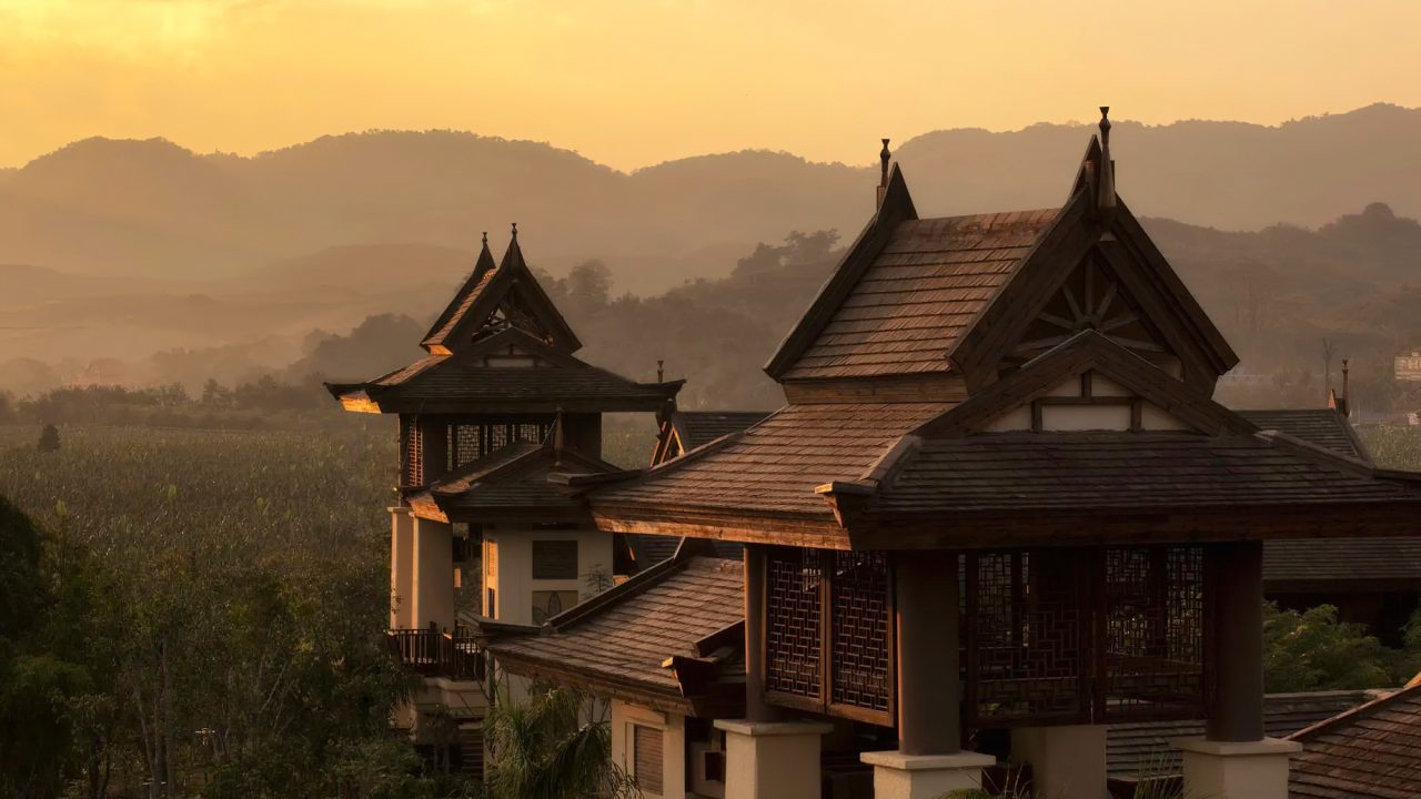 Anantara Xishuangbanna Resort - Mengla County, China - Resort Sunset