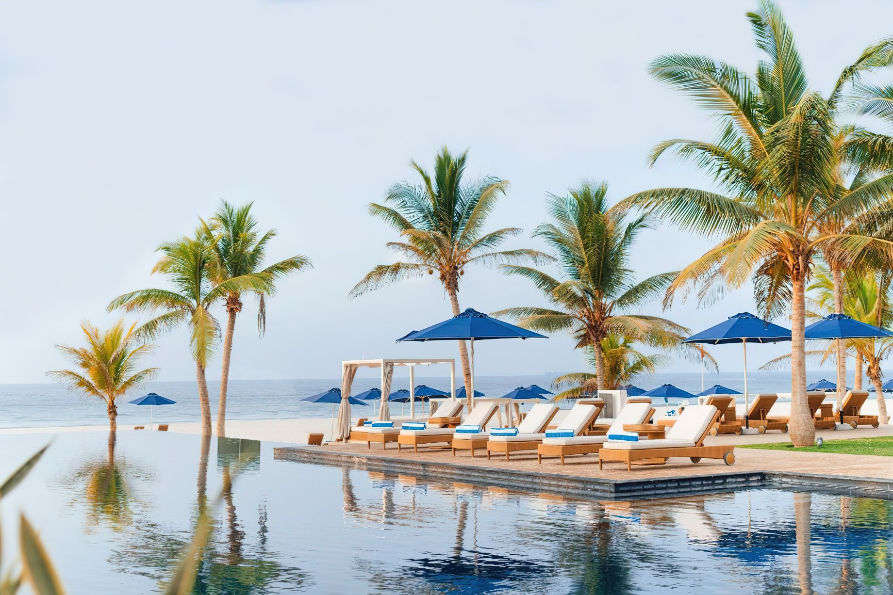 Al Baleed Resort Salalah by Anantara – Oman – Pool Deck Beach View