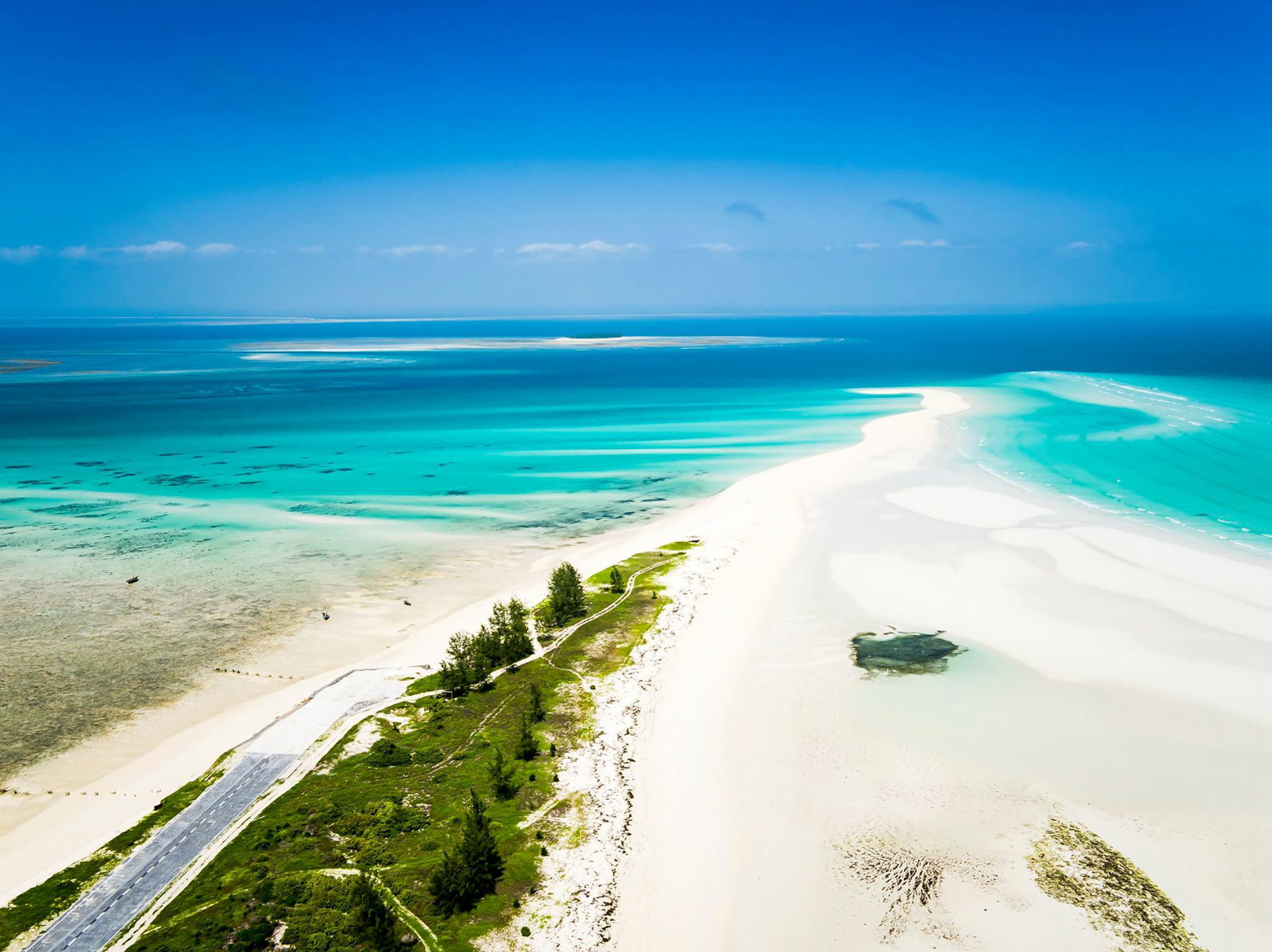 Anantara Medjumbe Island Resort - Mozambique - Runway Aerial View