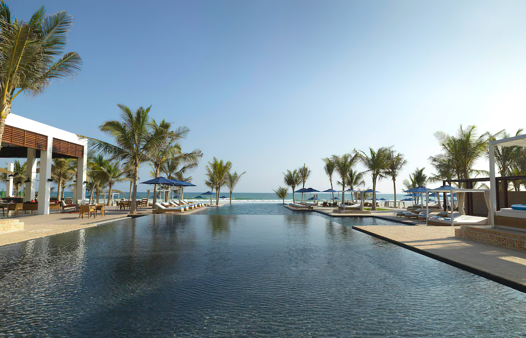 Al Baleed Resort Salalah by Anantara – Oman – Pool Deck Ocean View