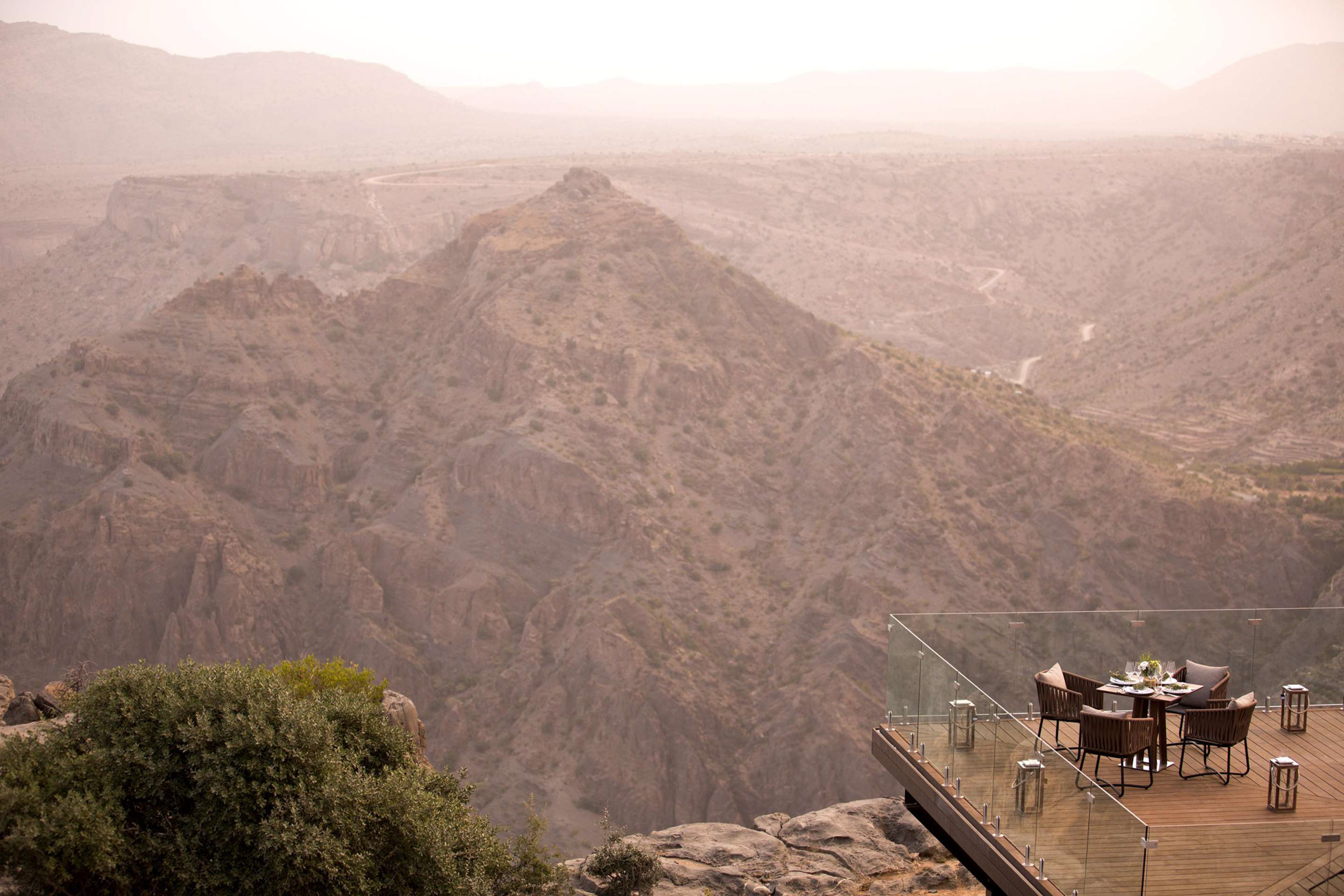 Anantara Al Jabal Al Akhdar Resort – Oman – Canyon View