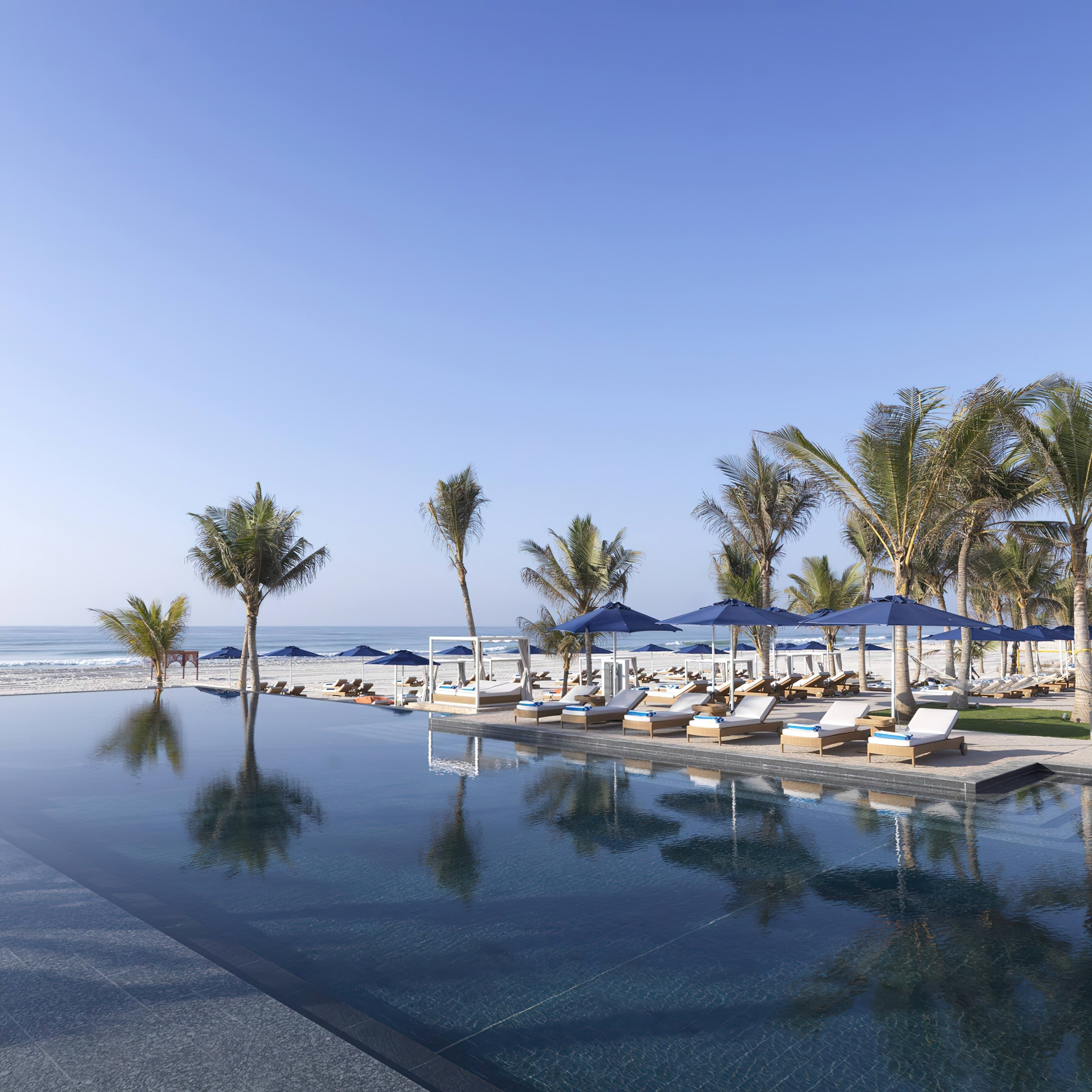 Al Baleed Resort Salalah by Anantara - Oman - Infinity Pool Ocean View