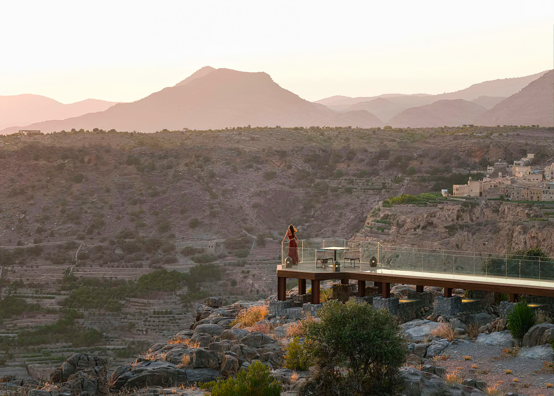 Anantara Al Jabal Al Akhdar Resort – Oman – Canyon View