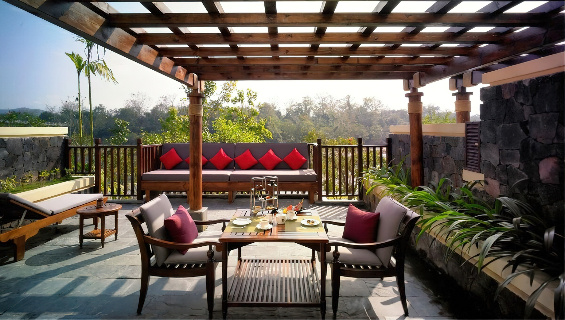 Anantara Xishuangbanna Resort - Mengla County, China - Terrace