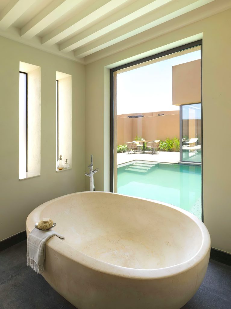 Anantara Al Jabal Al Akhdar Resort - Oman - One Bedroom Garden Pool Villa Bathroom