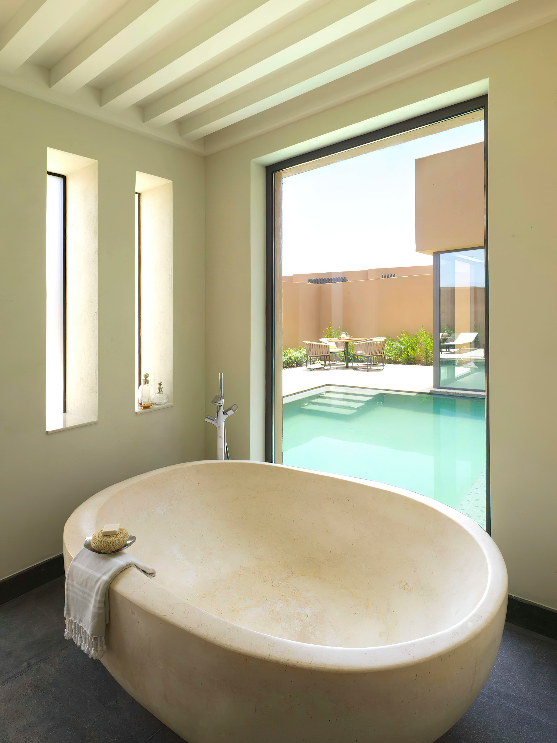 Anantara Al Jabal Al Akhdar Resort – Oman – One Bedroom Garden Pool Villa Bathroom