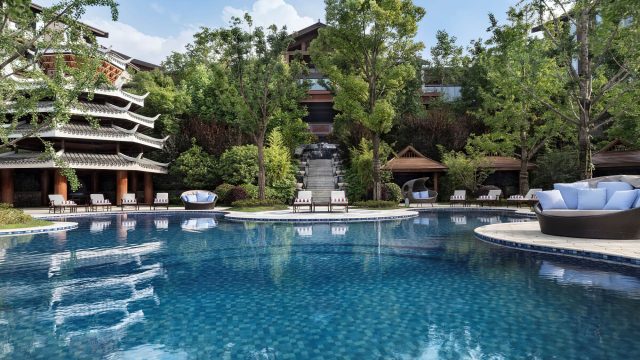 Anantara Guiyang Resort - Guiyang, China - Exterior Pool