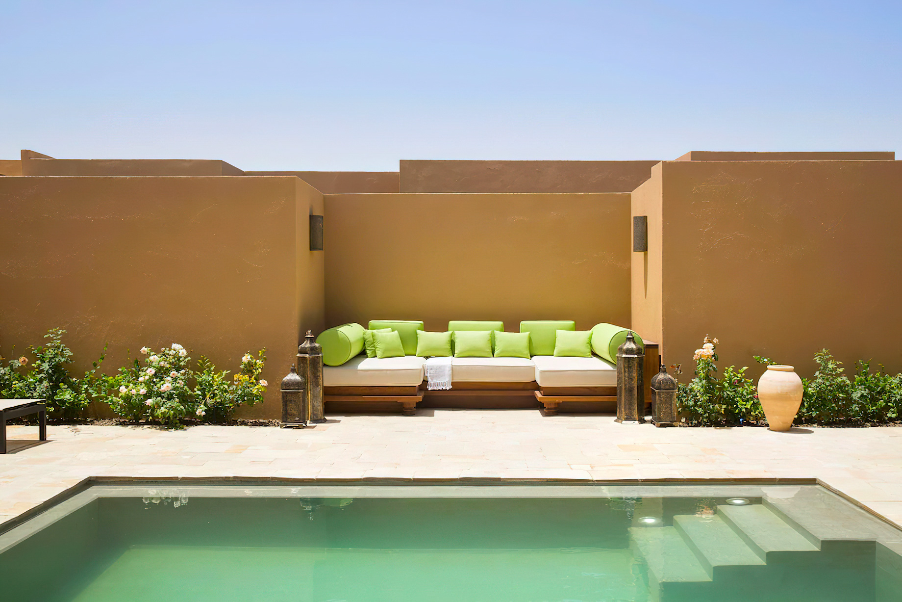 Anantara Al Jabal Al Akhdar Resort – Oman – One Bedroom Garden Pool Villa Deck