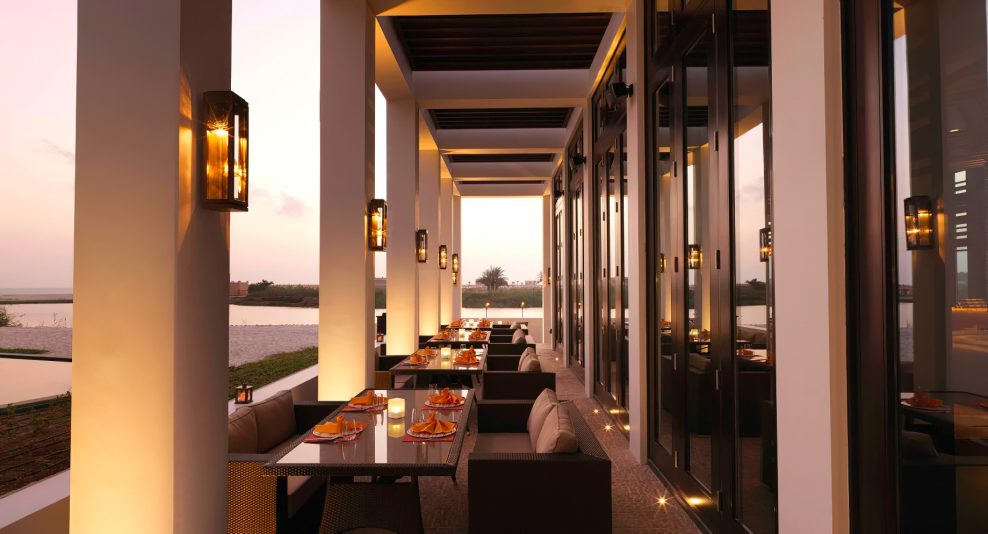 Al Baleed Resort Salalah by Anantara - Oman - Mekong Restaurant Exterior Terrace