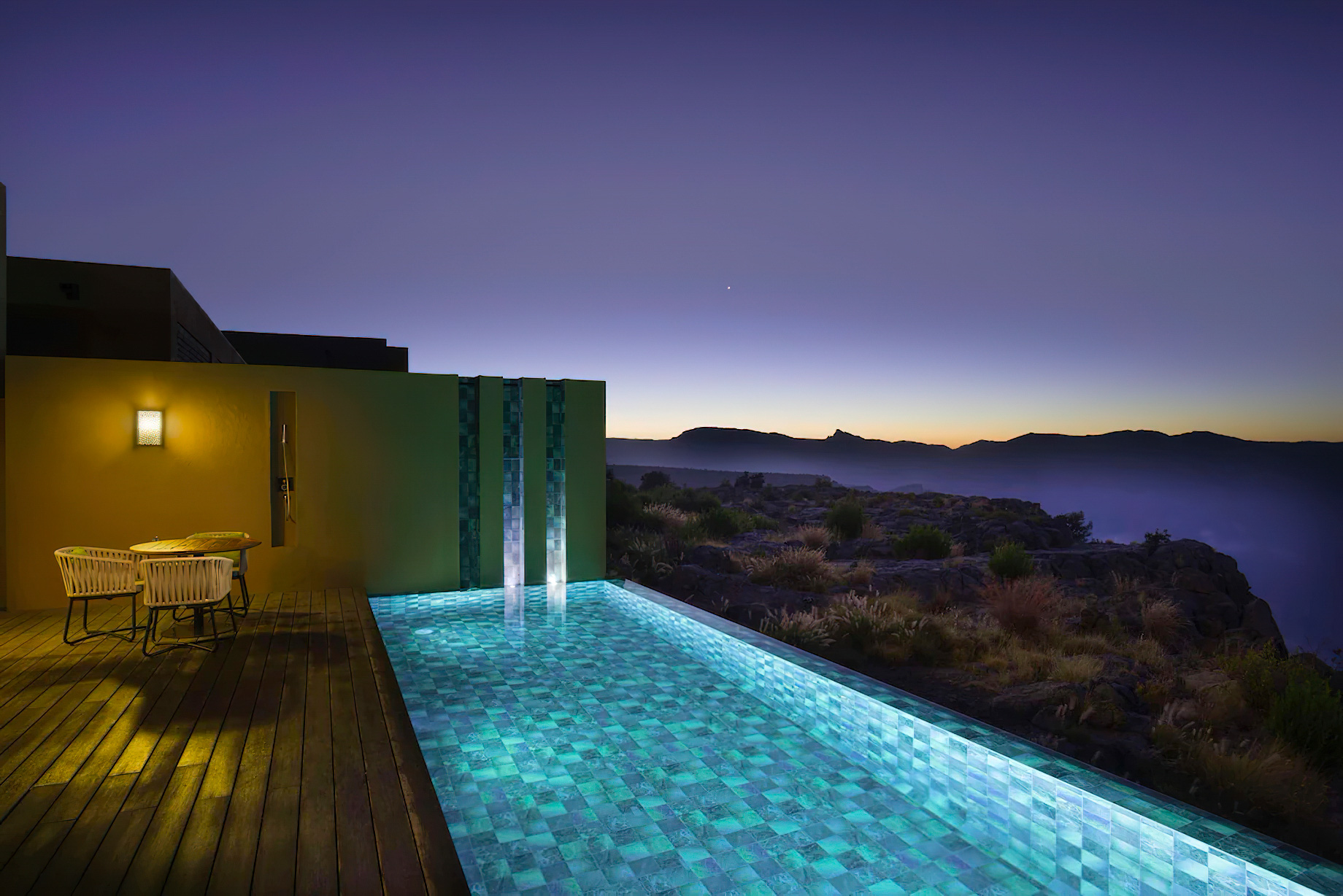 Anantara Al Jabal Al Akhdar Resort – Oman – One Bedroom Anantara Cliff Pool Villa Deck