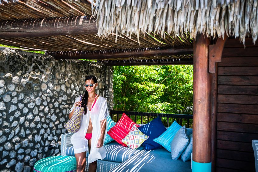 Anantara Medjumbe Island Resort - Mozambique - Beach Pool Villa Deck Lounge