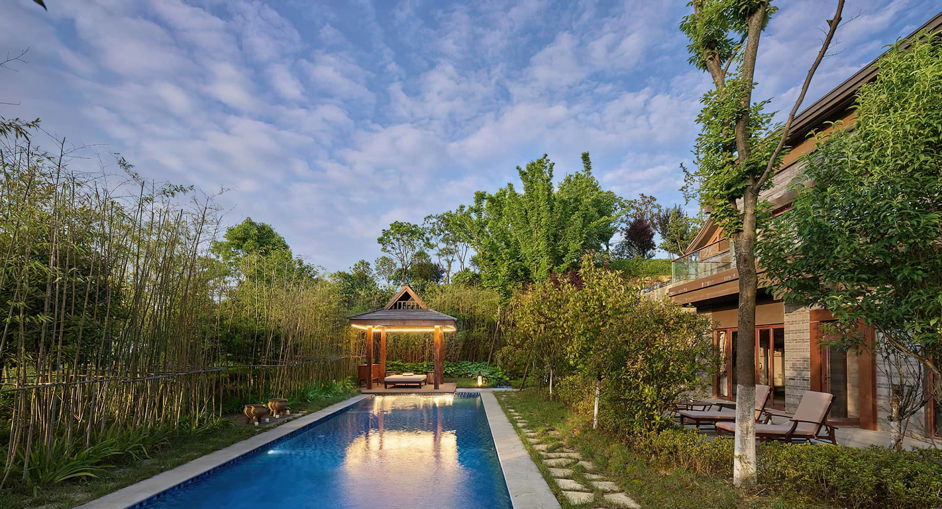Anantara Guiyang Resort – Guiyang, China – Four Bedroom Pool Villa Exterior