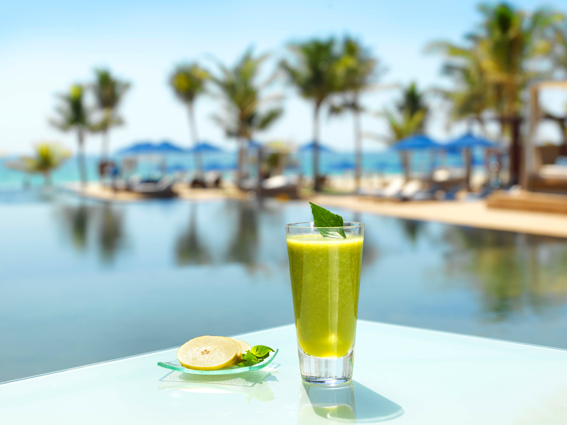 Al Baleed Resort Salalah by Anantara – Oman – Al Mina Restaurant Poolside Cocktail