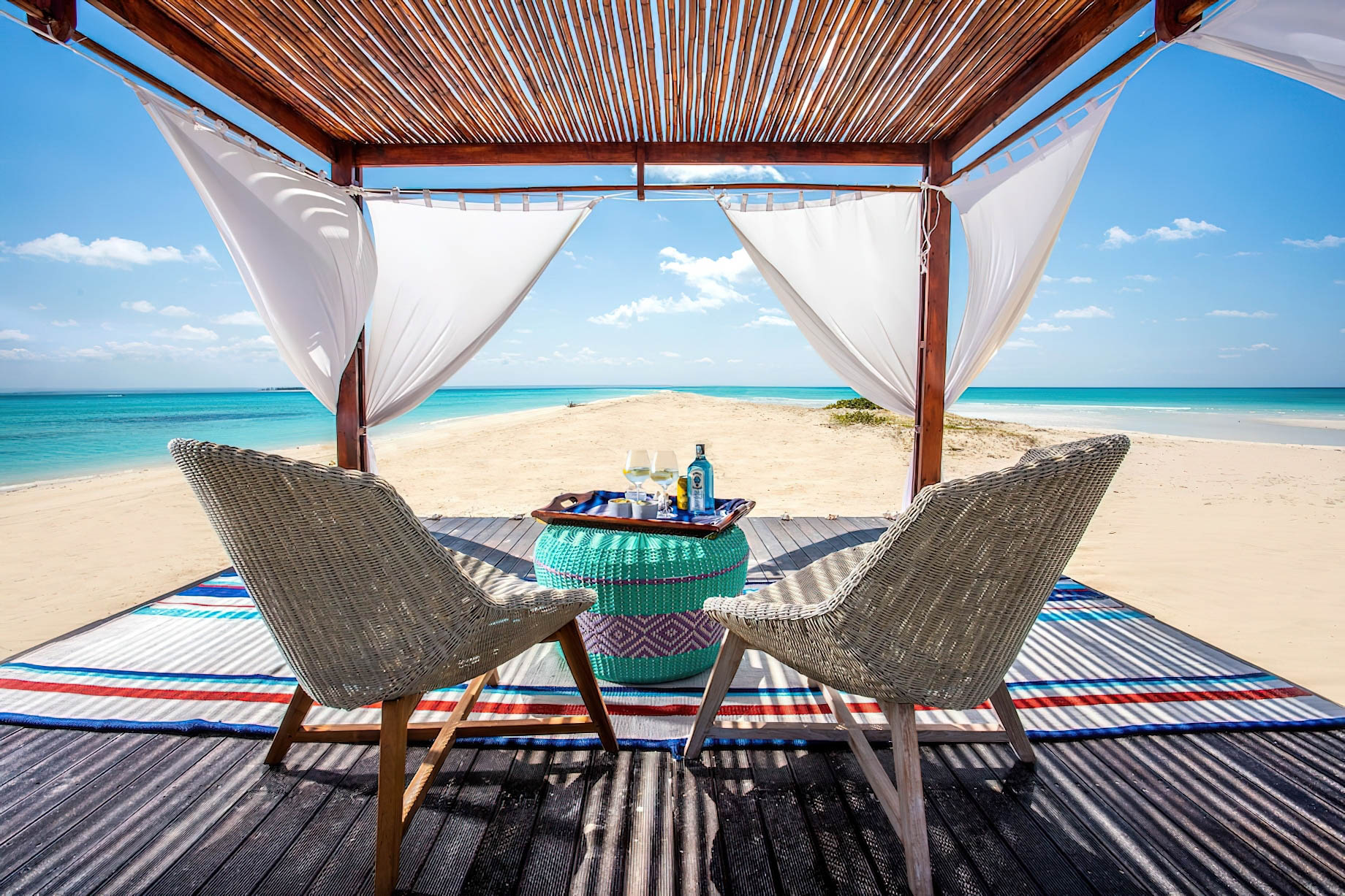 Anantara Medjumbe Island Resort – Mozambique – Beach Cabana Ocean View