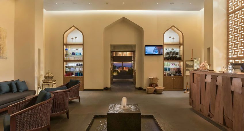 Anantara Al Jabal Al Akhdar Resort - Oman - Spa Lounge Area